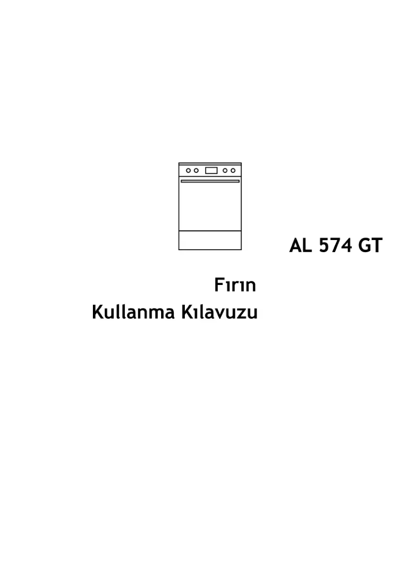 Page 1 de la notice Manuel utilisateur Altus AL 574 GT
