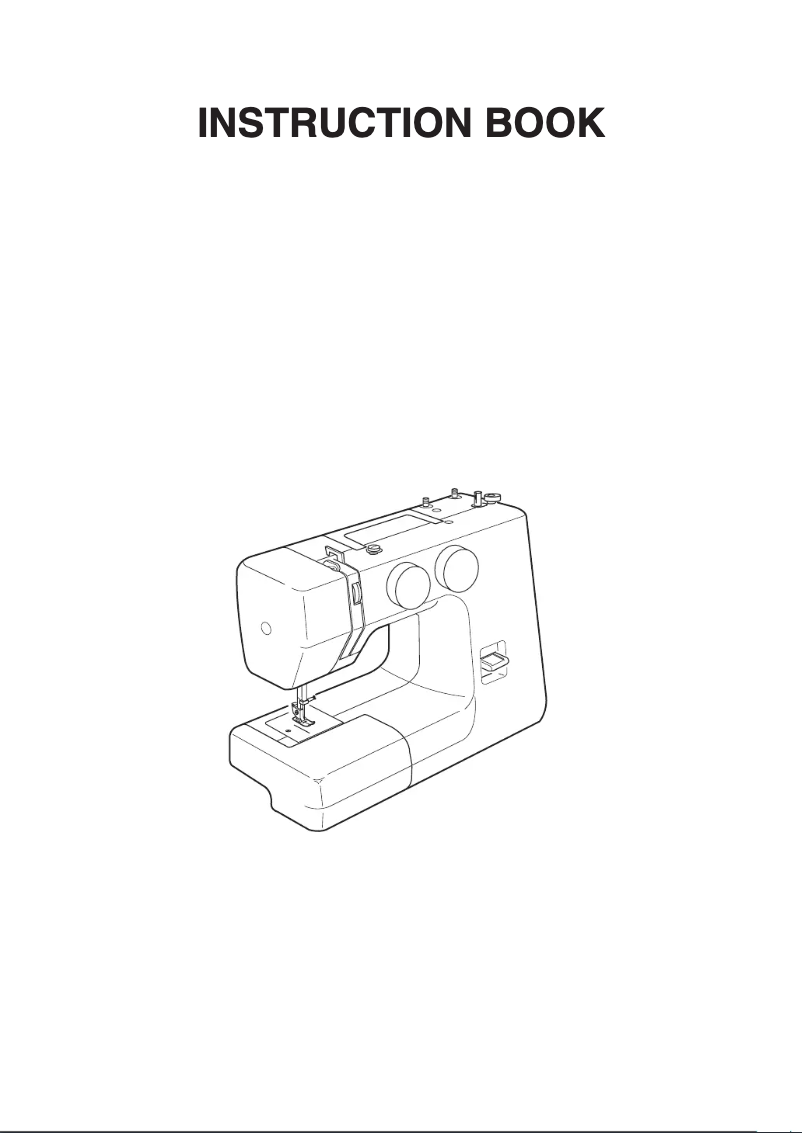 Page 1 de la notice Fiche technique Janome 311PG