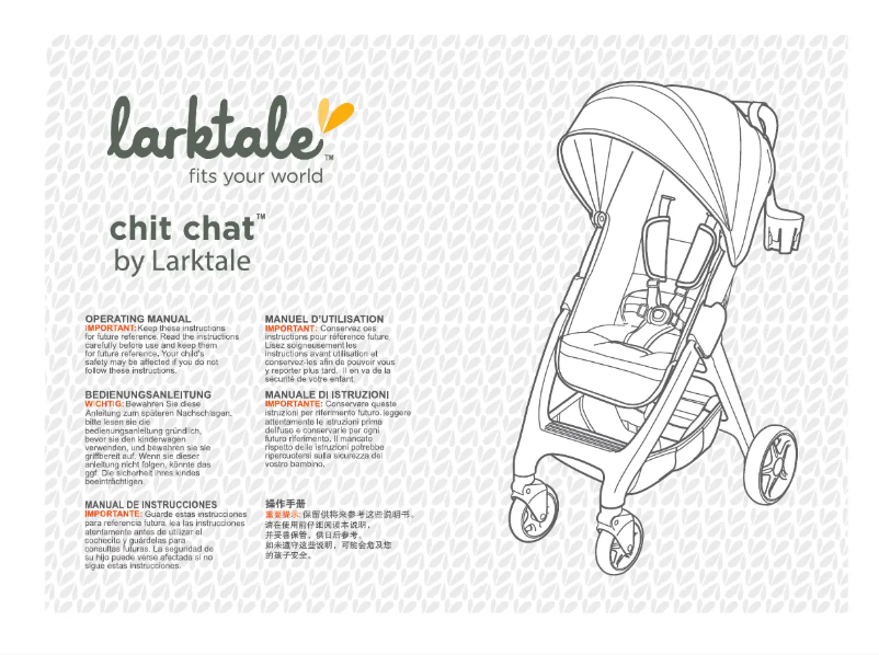 Page n°1 - Manuel utilisateur Larktale Chit chat