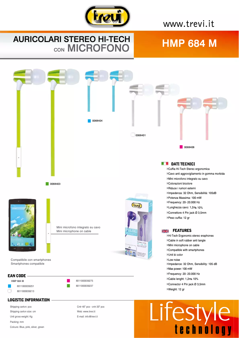 Image de la première page du manuel de l'appareil HMP 684 M