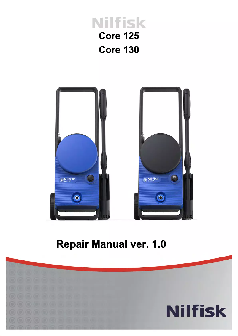 Página 1 del manual Manual de usuario Nilfisk Core 125-5 Home