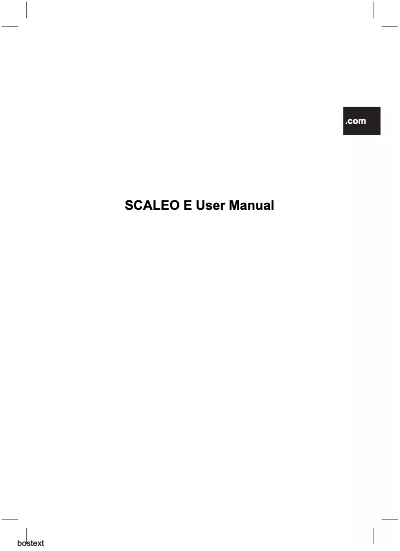 Page 1 de la notice Manuel utilisateur Fujitsu Siemens Scaleo E