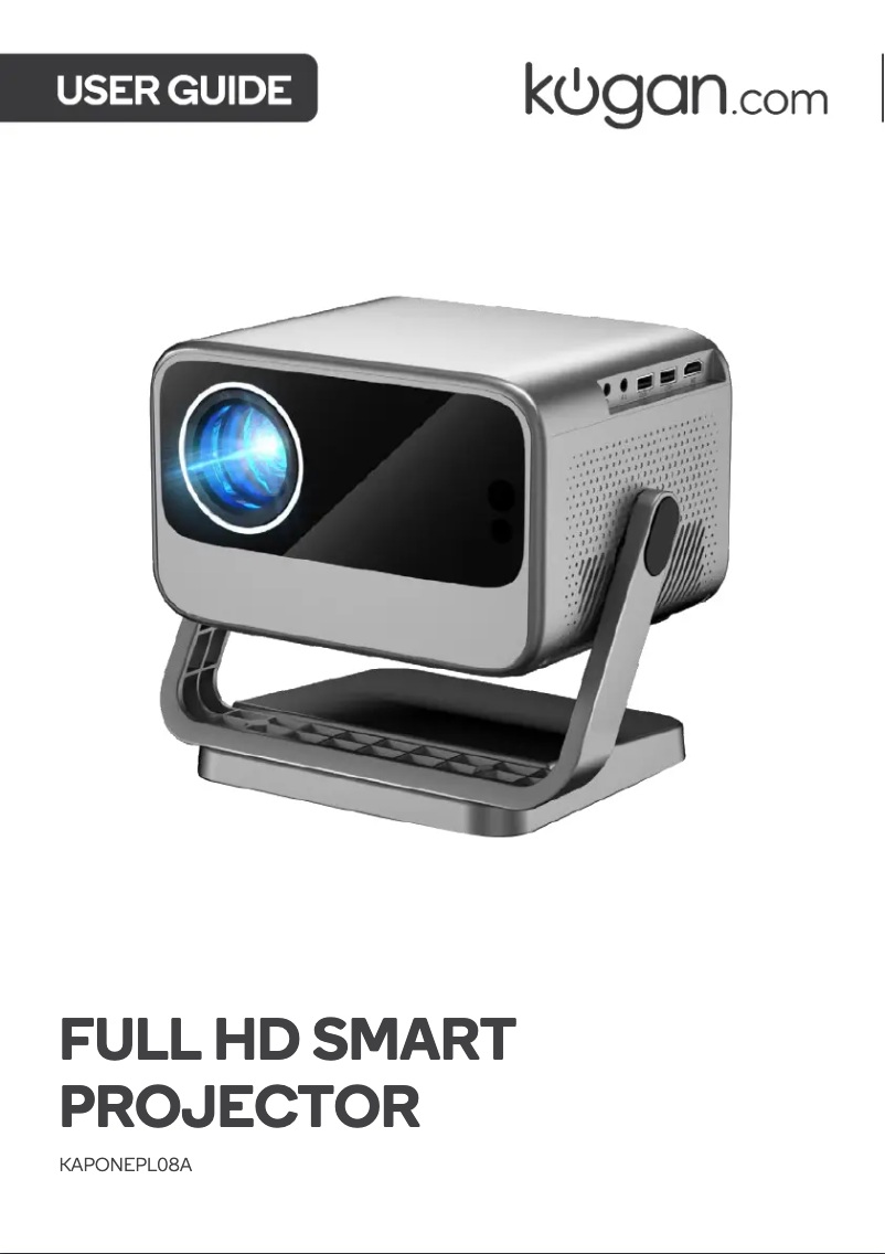 Image de la première page du manuel de l'appareil KAPONEPL08A