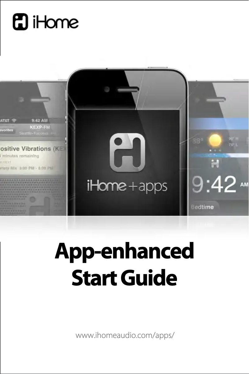 Page n°1 - Manuel utilisateur iHome Set