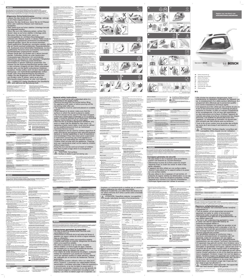 Página 1 del manual Manual de usuario Bosch TDA1023010 Sensixx