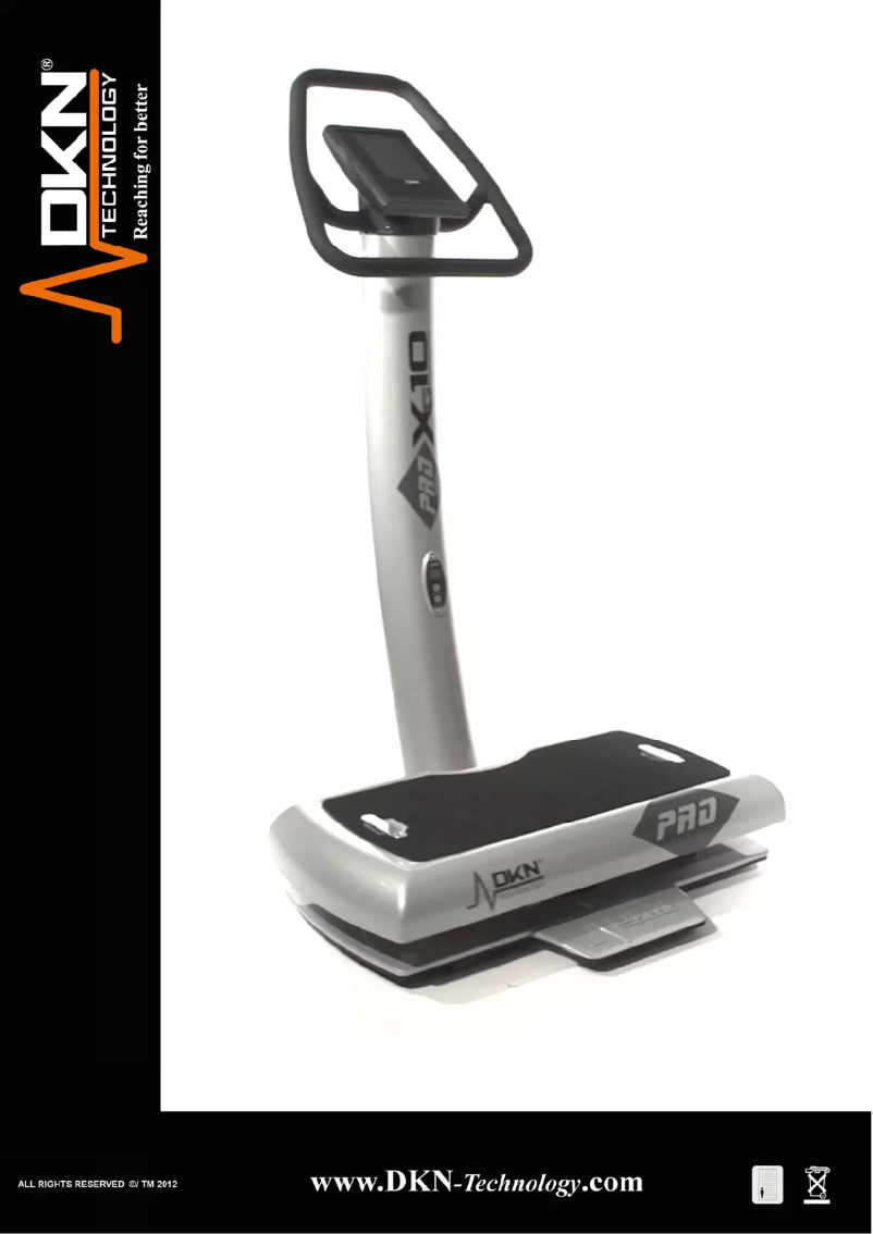 Página 1 del manual Manual de usuario DKN XG-10 Pro
