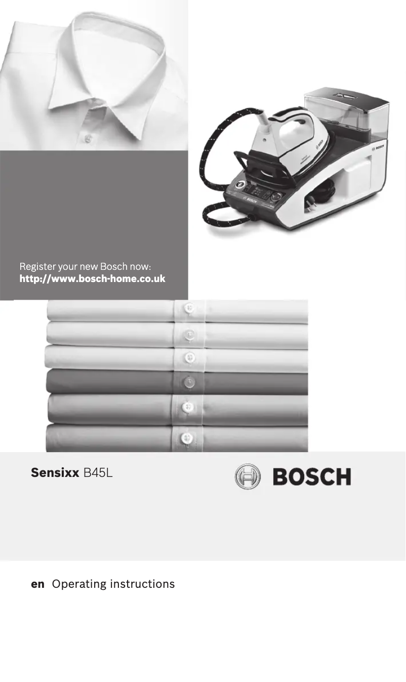 Página 1 del manual Manual de usuario Bosch Sensixx AdvancedSteam TDS4571GB