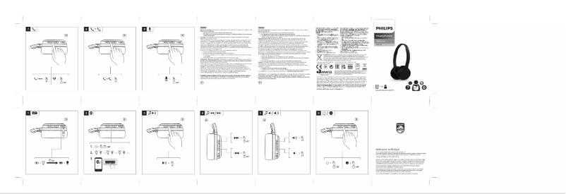 Page 1 of the manual Quick Start Guide Philips TAH1108