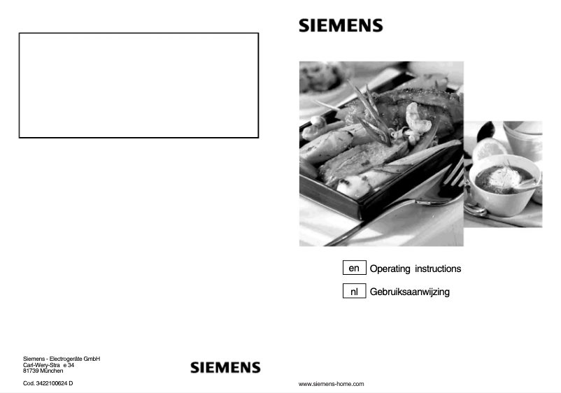 Page n°1 - Manuel utilisateur Siemens ER 14253