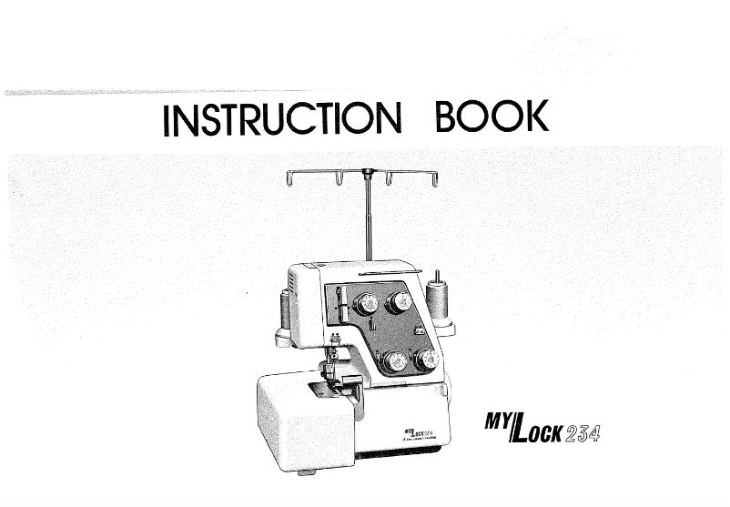 Image de la première page du manuel de l'appareil 234