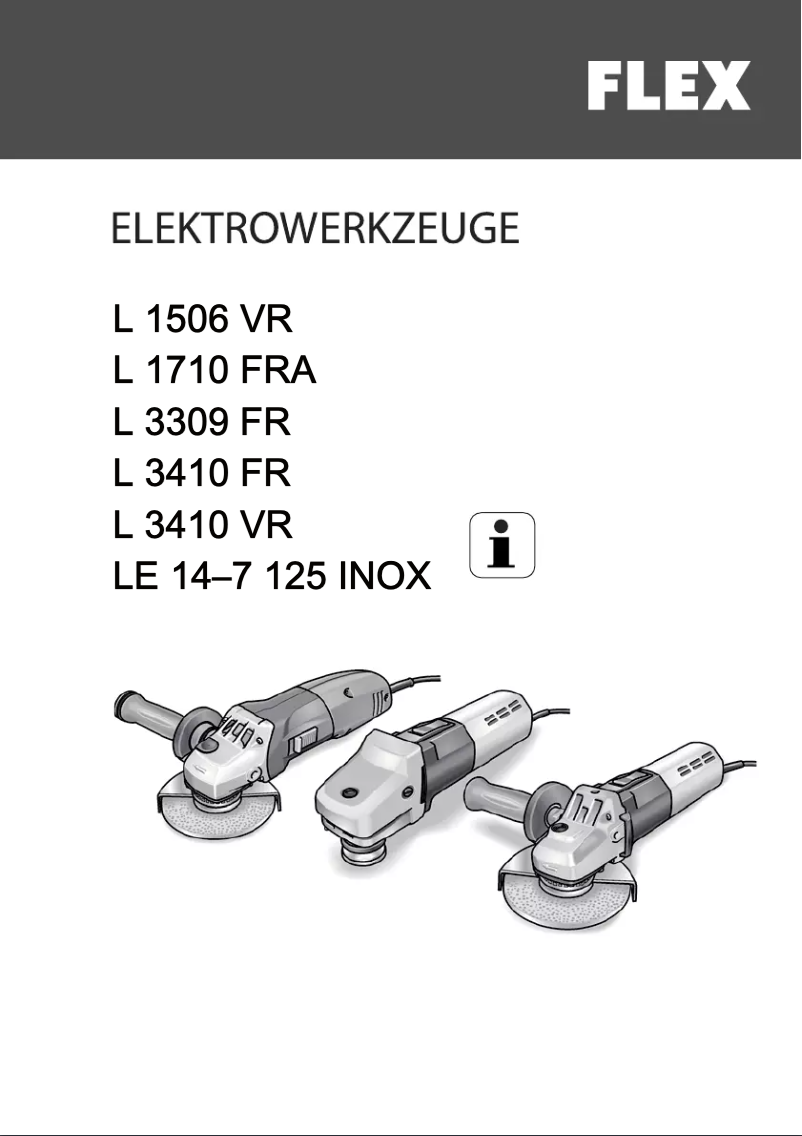 Page n°1 - Manuel utilisateur Flex L 1710 FRA