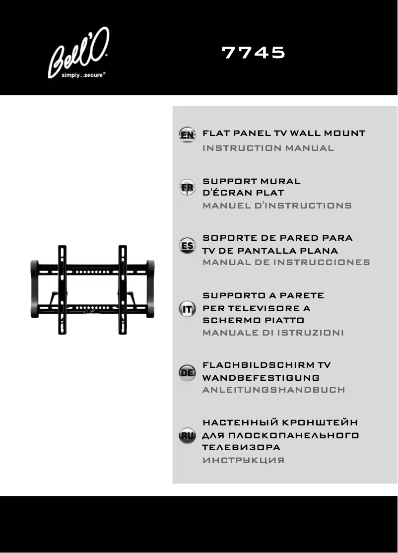 Página 1 del manual Manual de usuario Bell'O 7745B