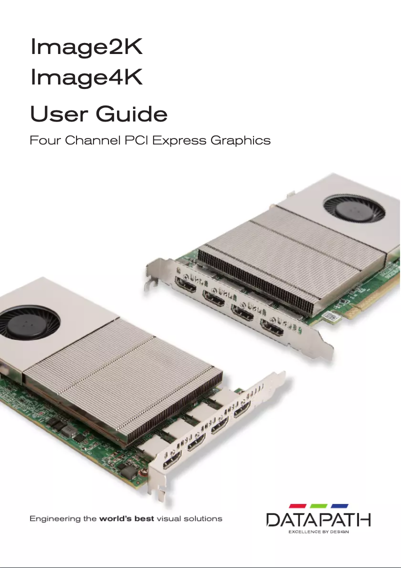 Image de la première page du manuel de l'appareil IMAGE2K