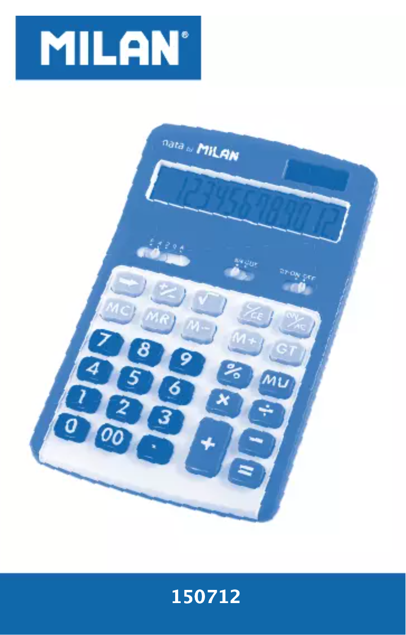 Page 1 de la notice Manuel utilisateur Milan 150712