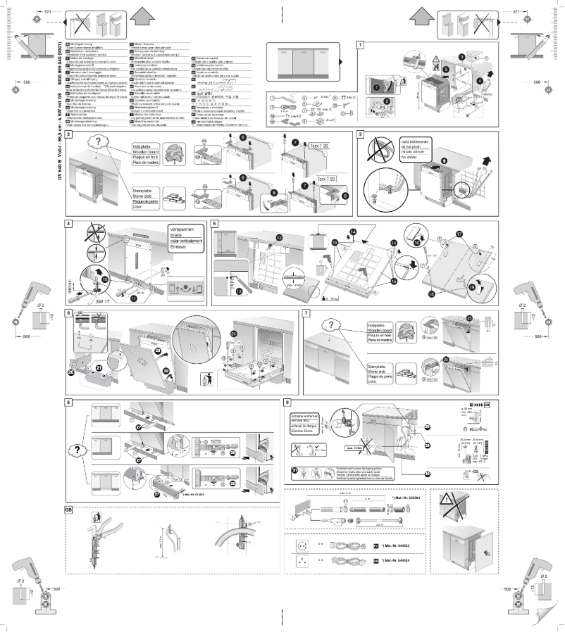 Page n°1 - Manuel utilisateur Siemens SX64L000EU