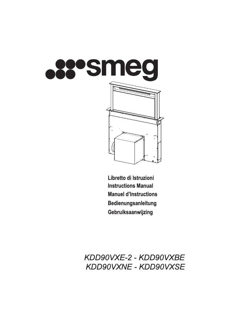 Page n°1 - Manuel utilisateur Smeg KDD90VXBE