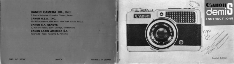 Imagen de la primera página del manual del dispositivo Demi S