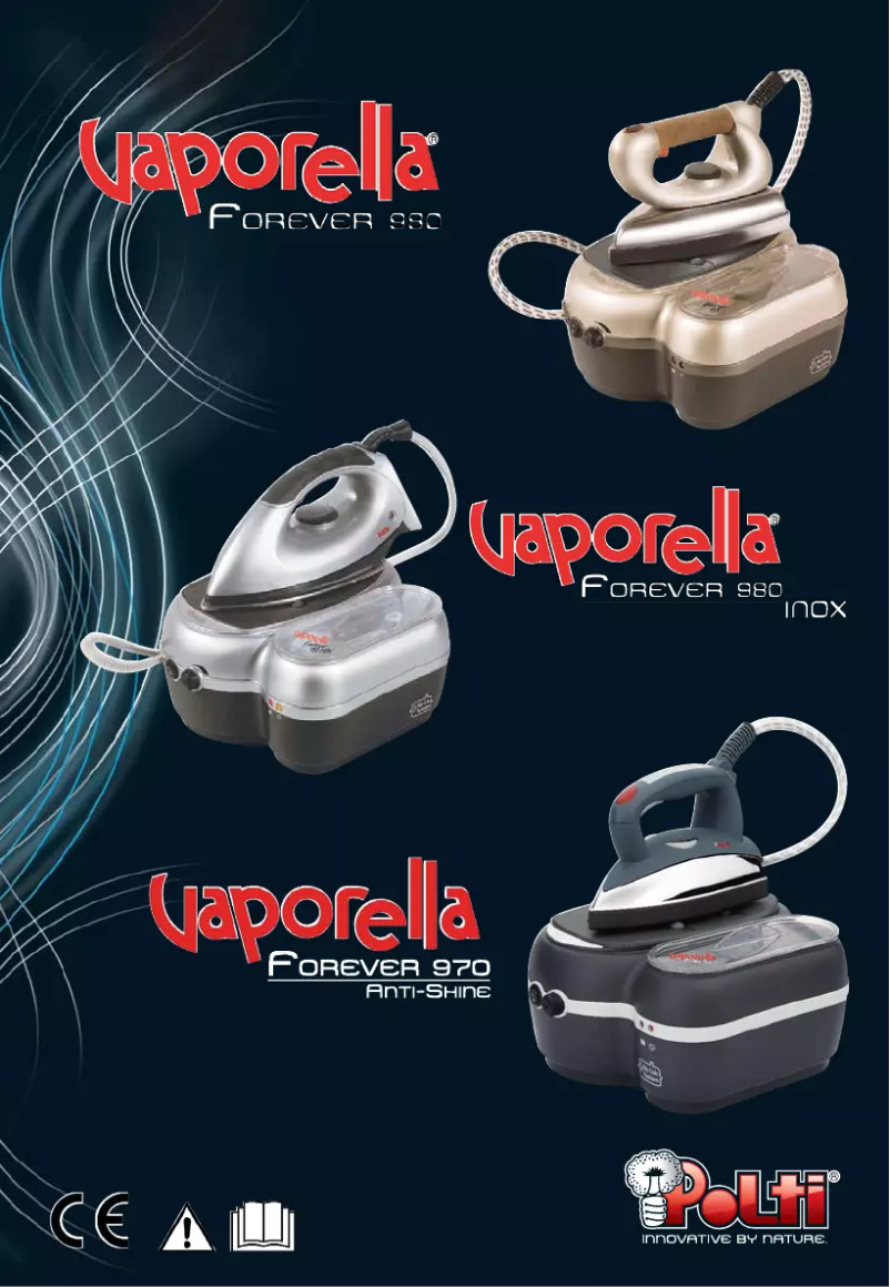Page 1 de la notice Manuel utilisateur Polti Forever 980