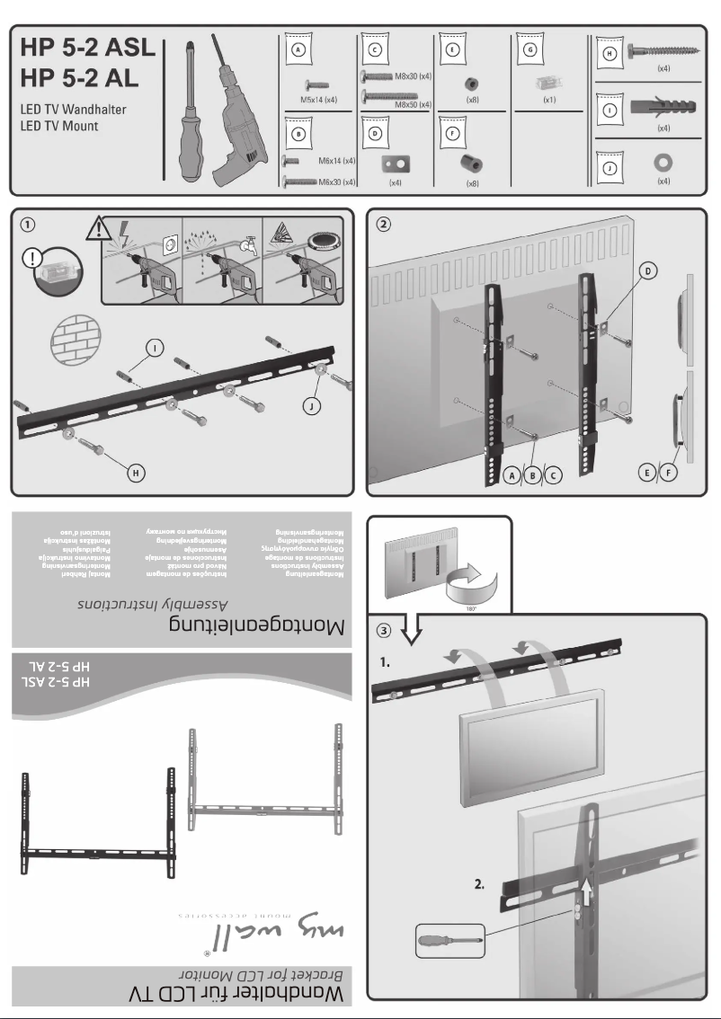 Página 1 del manual Manual de usuario My Wall HP 5-2 ASL
