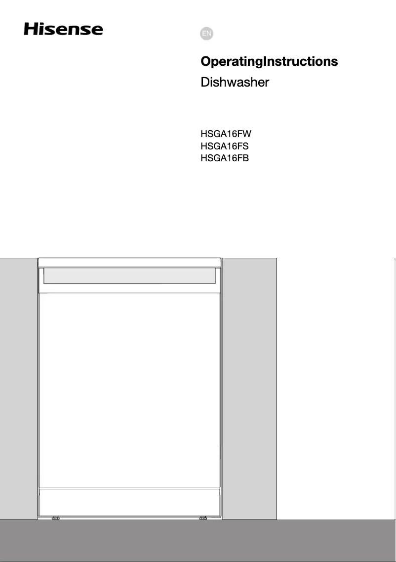 Page 1 de la notice Manuel utilisateur Hisense HSGA16FB