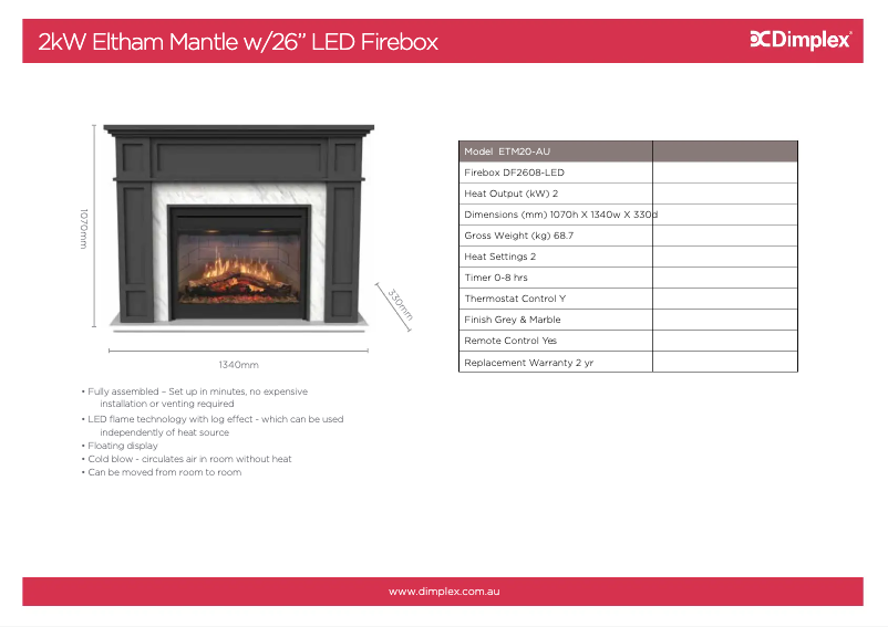 Imagen de la primera página del manual del dispositivo ETM20-AU