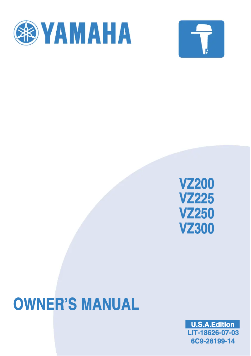Page 1 de la notice Manuel utilisateur Yamaha VZ300