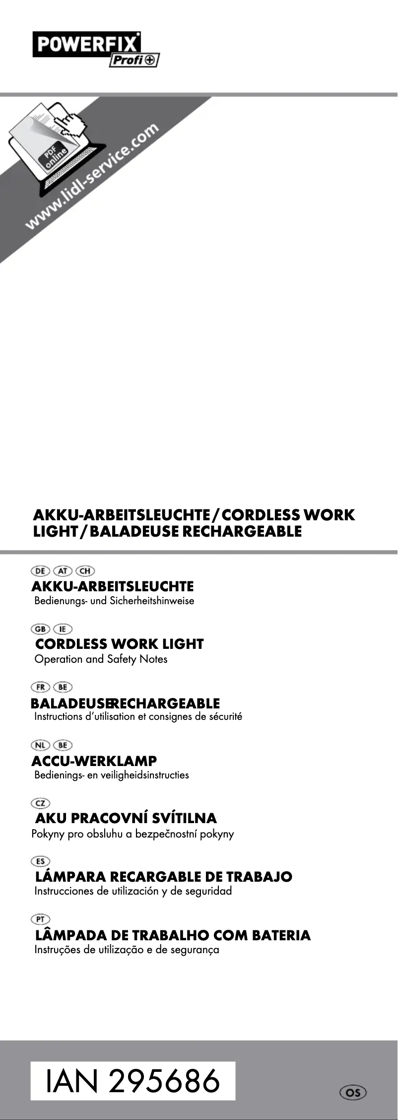 Image de la première page du manuel de l'appareil HG03497A