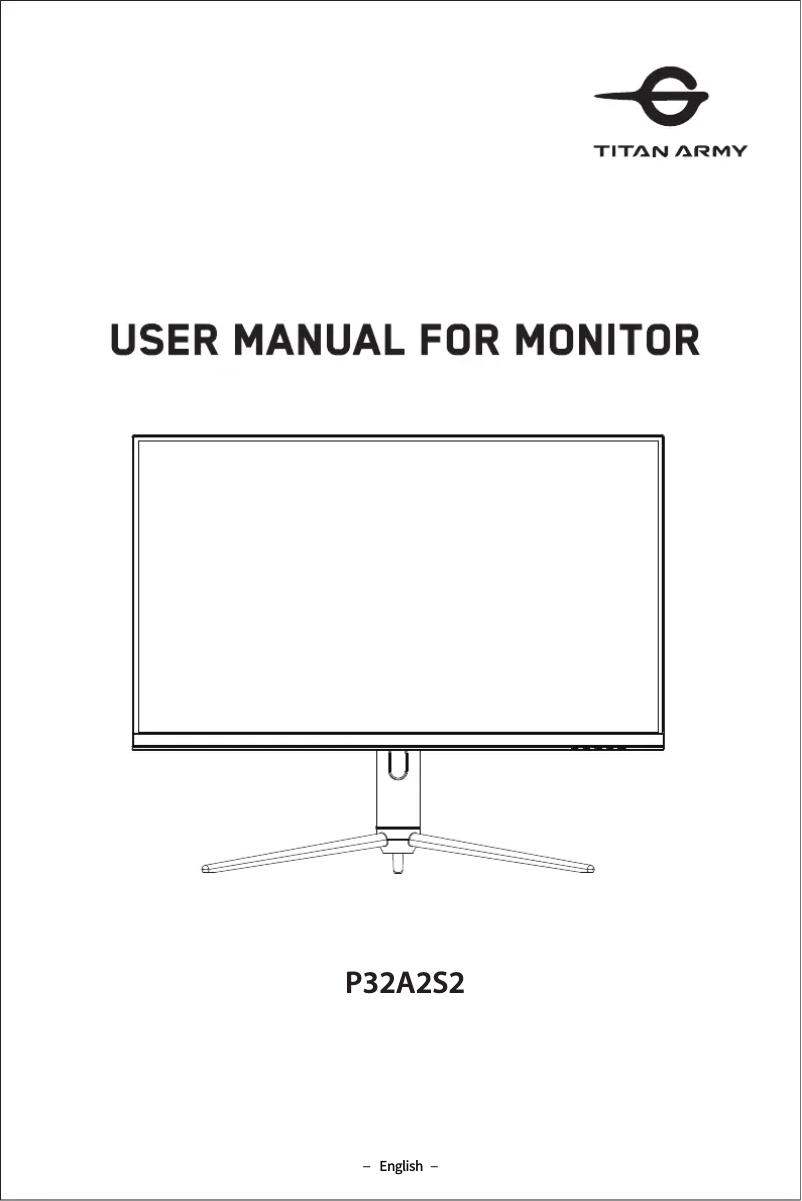 Image de la première page du manuel de l'appareil P32A2S2