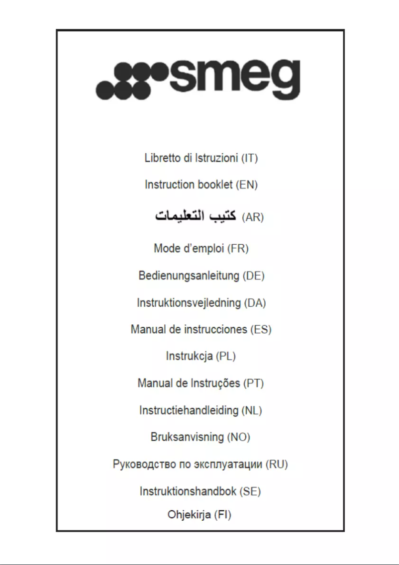 Page n°1 - Mode d'emploi Smeg KSDD90VN-2