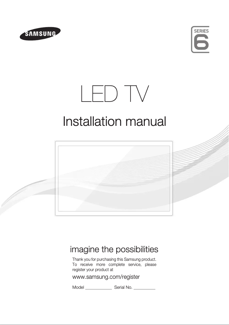 Page n°1 - Mode d'emploi Samsung HG28EC690AB