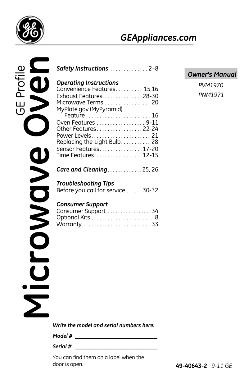 Imagen de la primera página del manual del dispositivo PVM1970SRSS