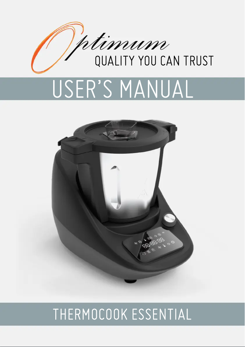 Page 1 de la notice Manuel utilisateur Optimum Thermocook Pro-M 2.0