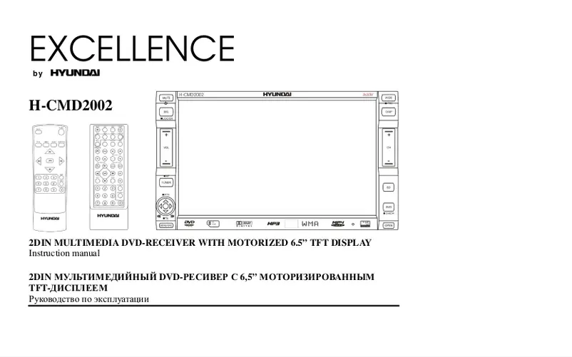 Page n°1 - Manuel utilisateur Hyundai H-CMD2002