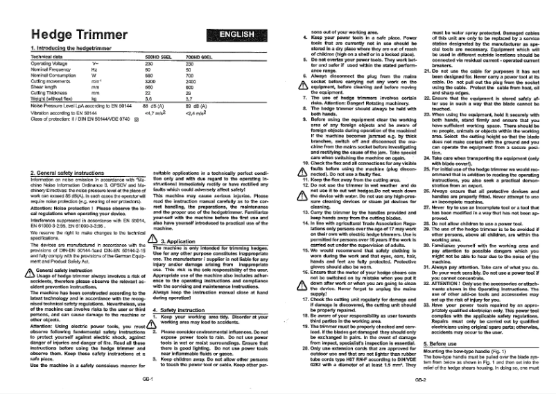 Image de la première page du manuel de l'appareil 700HD60EL