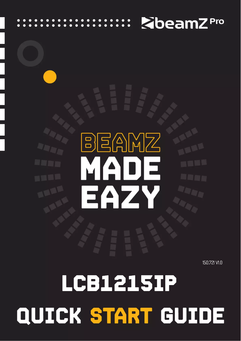 Image de la première page du manuel de l'appareil Pro LCB1215IP