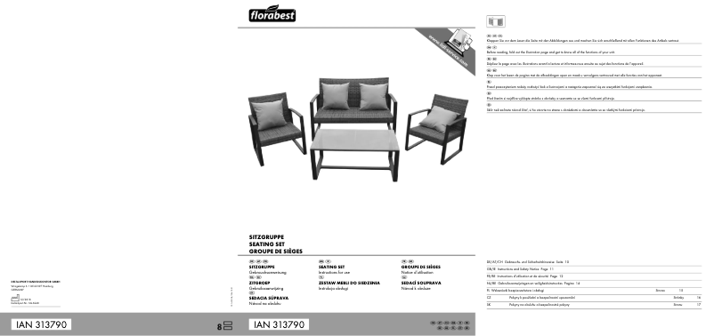 Imagen de la primera página del manual del dispositivo IAN 313790