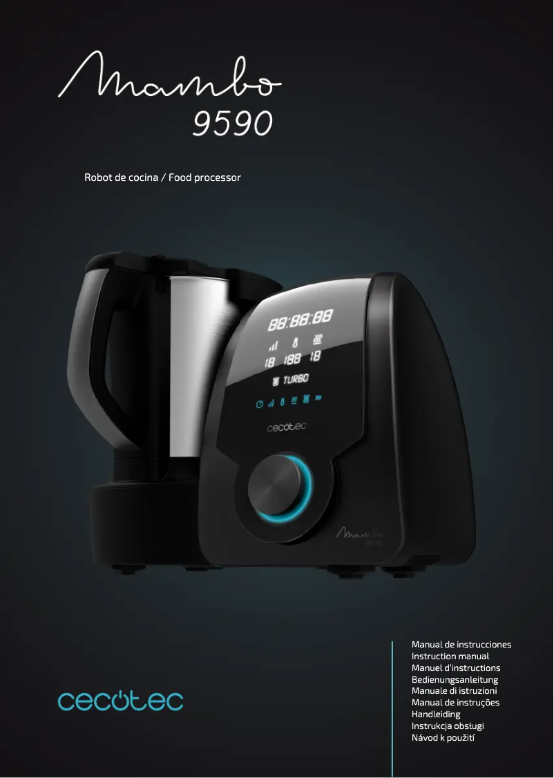 Image de la première page du manuel de l'appareil Mambo 9590