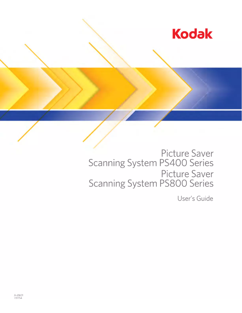 Page 1 de la notice Manuel utilisateur Kodak Picture Saver PS410