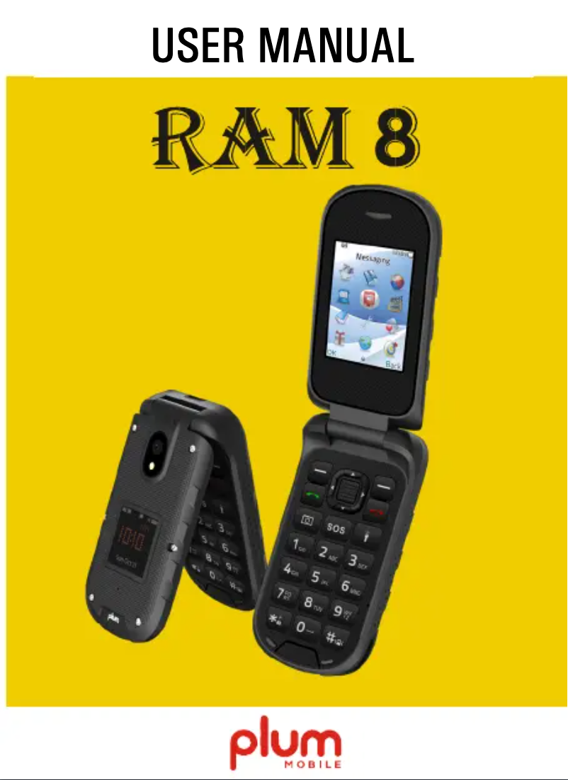 Página 1 del manual Manual de usuario Plum E800