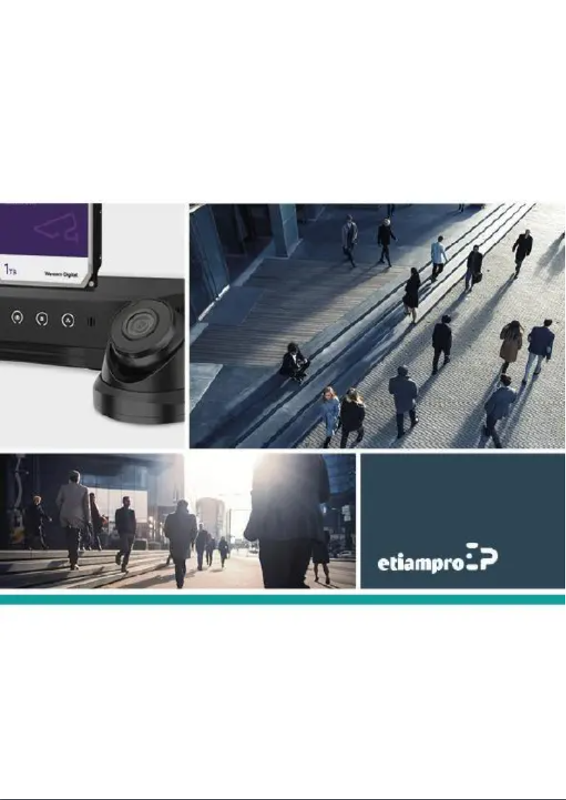 Página 1 del manual Guía de inicio rápido EtiamPro ECAMIP501