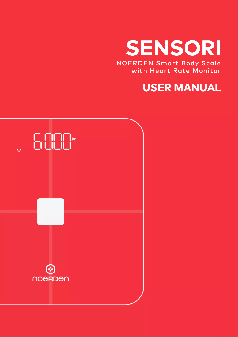 Image de la première page du manuel de l'appareil Sensori