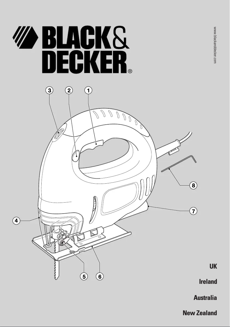 Page 1 de la notice Manuel utilisateur Black & Decker AST40