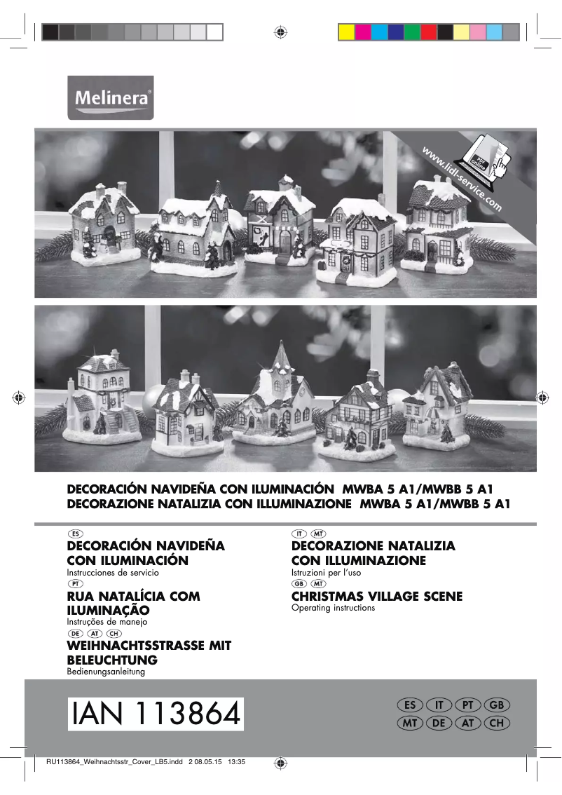 Image de la première page du manuel de l'appareil MWBA 5 A1