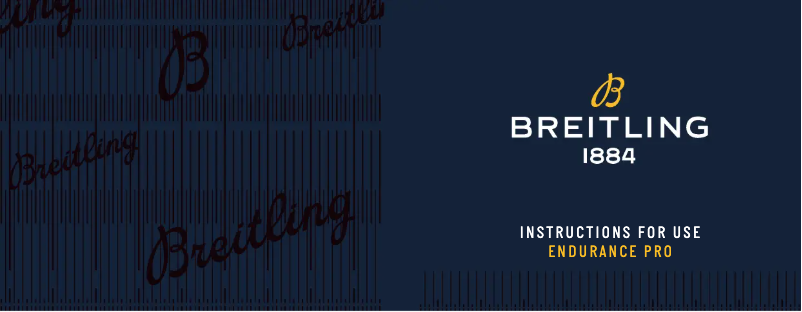 Image de la première page du manuel de l'appareil Endurance Pro 38