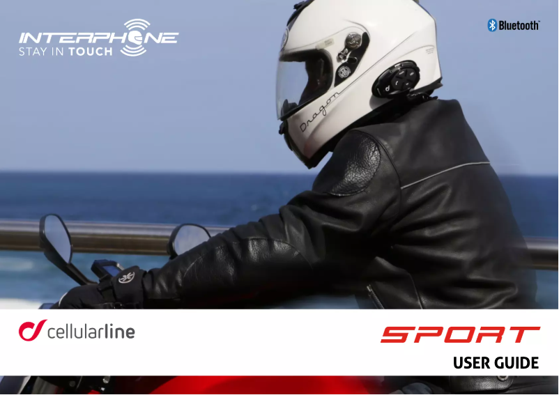 Page 1 de la notice Manuel utilisateur Interphone Sport