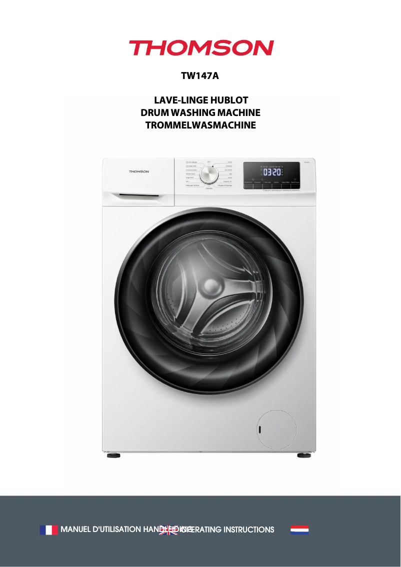 Page n°1 - Manuel utilisateur Thomson TW147A
