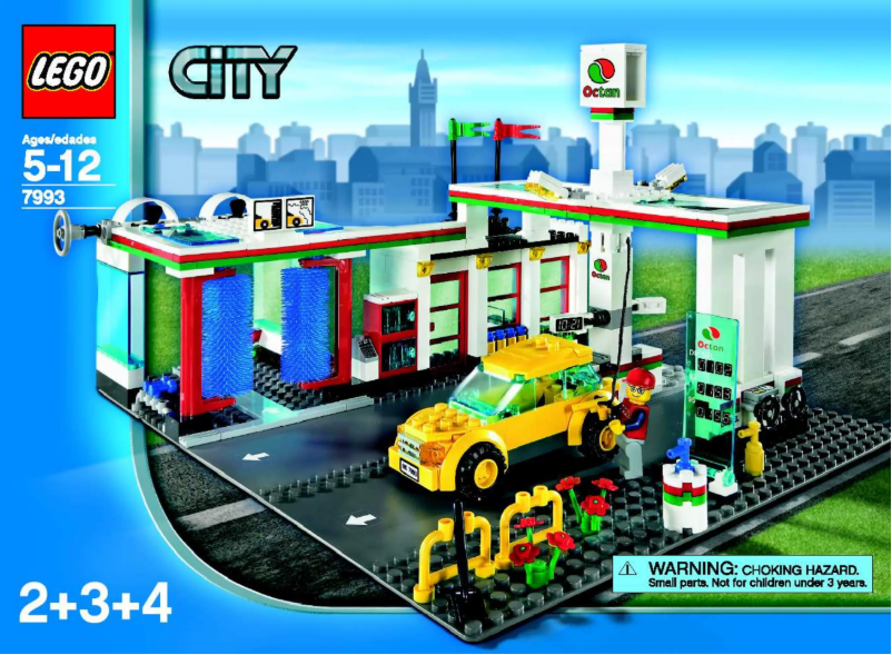 Page 1 de la notice Manuel utilisateur Lego City 7993