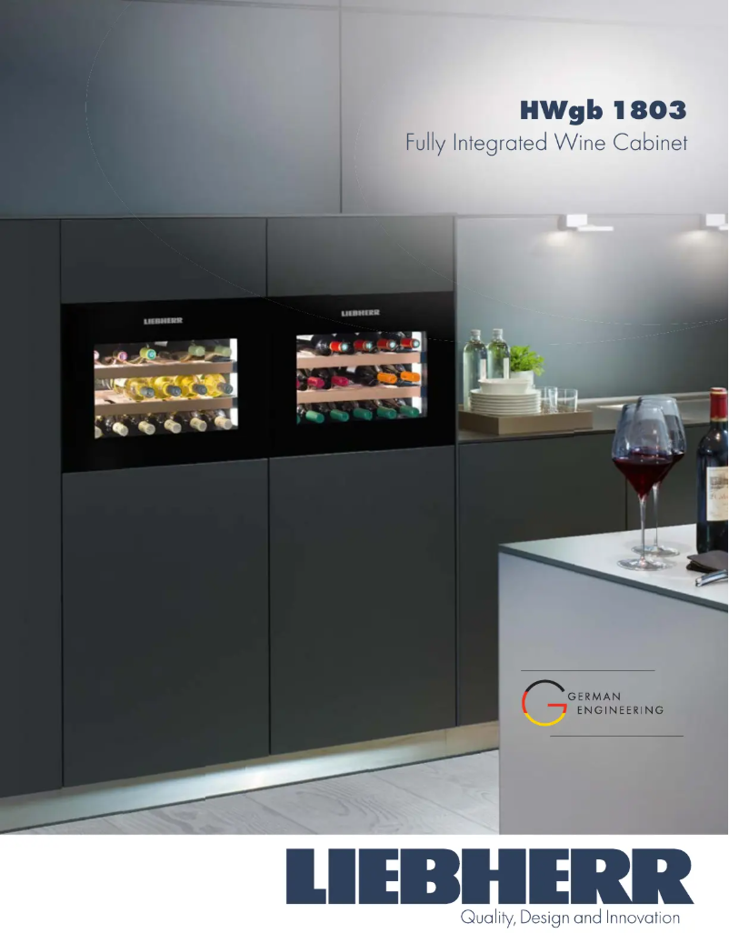 Image de la première page du manuel de l'appareil HWGB-1803