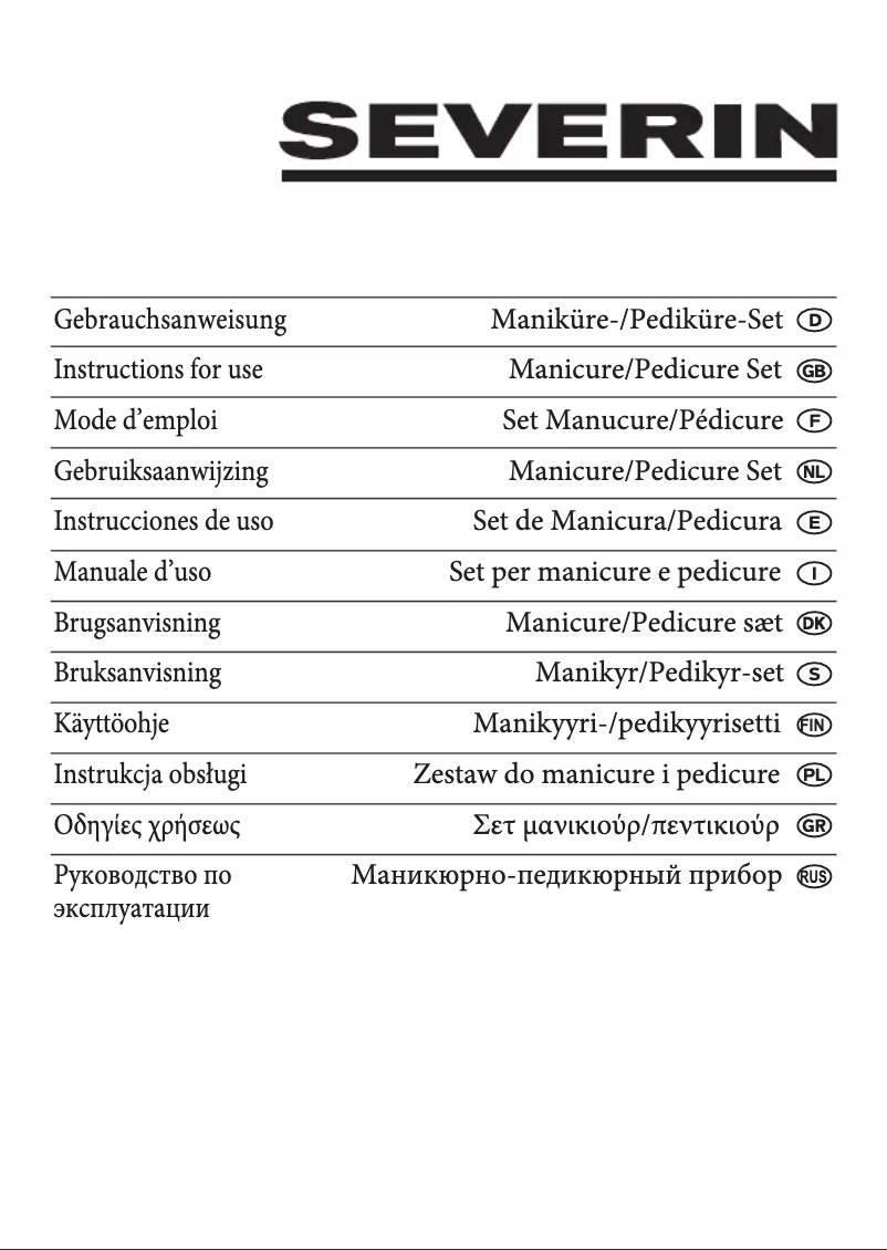 Image de la première page du manuel de l'appareil HG 7713