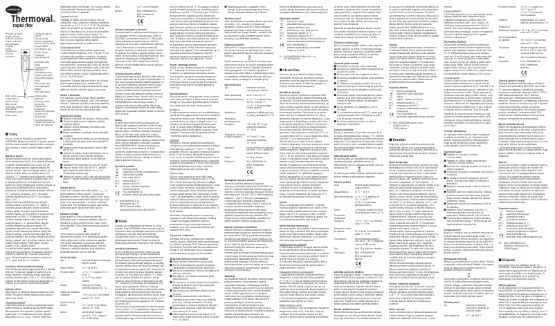 Page 1 of the manual User Manual Thermoval Rapid Flex